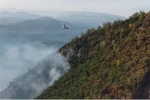 Fethiye’de ekiplerin orman yangını ile ilgili mücadelesi sürüyor 
