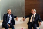 Filistin Devlet Başkanı Yardımcısı Al-Sheikh, İngiltere’nin eski Başbakanı Blair ile bir araya geldi 