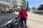 Filistin için pedal çeviriyor: Berlin’den Tokyo’ya uzanan yolculuk Edirne’den geçti 