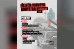 Filistin Konvoyu Konya'da