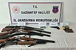 Gaziantep’te 20 adet kaçak silah ele geçirildi 