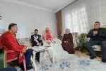 Gaziantep’te aşk kar kış dinlemedi: Gelin ve damat nikah salonuna gidemeyince nikah memuru eve geldi
