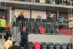 Gaziantep’te iki tribün arasındaki ahşap dekorasyon düştü: 7 yaralı