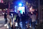 Genç kıza yaya geçidinden geçerken iki araç çarptı
