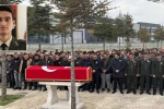 Genç yaşta hayatını kaybeden uzman çavuşa Konya’da acı veda