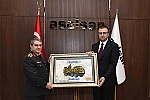 Genelkurmay Başkanı Bayraktaroğlu, ASELSAN Genel Müdürü Akyol ile bir araya geldi 