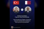 Genelkurmay Başkanı Orgeneral Bayraktaroğlu, Katarlı mevkidaşı Al-Mannai ile görüştü