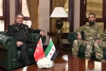 Genelkurmay Başkanı Orgeneral Bayraktaroğlu, Suriye Hava Kuvvetleri Komutanı Hawary’i kabul etti