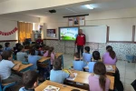 Germencik’te öğrencilere su verimliliğinin önemi anlatıldı 
