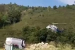 Giresun semalarındaki helikopter merak uyandırdı 