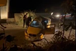 Giresun’da ticari taksi şarampole yuvarlandı: 1 ölü