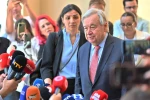 Guterres: "İki toplumun liderleriyle de son derece yapıcı görüşmeler gerçekleştirdim" 