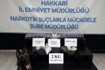 Hakkari’de 26 kilo 530 gram uyuşturucu ele geçirildi 