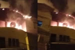 Hakkari’de korkutan ev yangını 