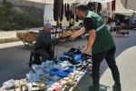 Halk pazarında bağımlılıklara karşı farkındalık çalışması 