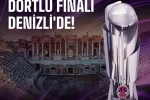 Halkbank Kadınlar Türkiye Kupası 2026 Dörtlü Final heyecanı Denizli’de yaşanacak 