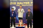 Halterde Mustafa Uyan Türkiye Şampiyonu oldu 