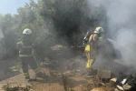Hatay’da bahçe ve çadır yangını 