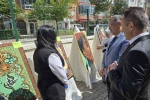 Hayat Boyu Öğrenme Haftası sergisinde Faslı kursiyerin eseri beğeni topladı 