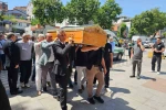 Hayatını kaybeden harita mühendisi son yolculuğuna uğurlandı 
