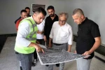 Hayri Baraçlı projeleri yerinde inceledi 