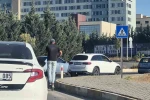 Hem kendi hem trafiğin can güvenliğini hiçe saydı