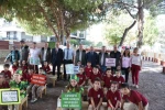 ’’Her Çocuk Bir Fidan’’ etkinliği için öğrenciler fidan dikti