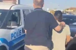 Hırsızlık zanlısı hurda yüklü kamyonette yakalandı 