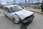 Hisarcık’ta iki otomobil çarpıştı: 2 yaralı 