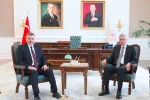 İçişleri Bakanı Çiftçi, Sağlık Bakanı Memişoğlu ile bir araya geldi 