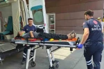 İki bisikletin çarpıştığı kazada 2 kişi yaralandı