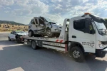İki otomobilin çarpıştığı kazada 5 kişi yaralandı 