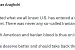 İran Dışişleri Bakanı Arakçi: "Rubio hepimizin bildiği bir şeyi itiraf etti: ABD, İsrail adına savaşa girdi" 