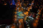 İskenderun Adliye Kavşağı yenilenen yüzüyle şehrin simge noktalarından biri oldu