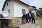 Isparta Belediyesi’nden evi yanan aileye yeni ev 