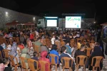 Isparta Belediyesi’nden Sav’da çocuklara açık hava sineması 