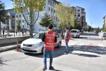 Isparta’da okul önleri ve kalabalık alanlarda denetim