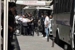 İstanbul merkezli 7 ilde düzenlenen suç örgütü operasyonununda gözaltına alınan 45 şüpheli adliyeye sevk edildi