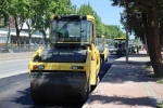 İstanbul Yolu’nda hummalı asfalt çalışması 