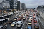 İstanbul’da trafik yoğunluğu yüzde 87’e ulaştı 