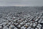 İstanbul’dan kar manzaraları havadan görüntülendi
