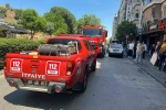 İtfaiyeden hızlı müdahale 