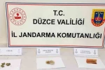 Jandarma uygulamasında 8 kişi uyuşturucu maddeyle yakalandı 
