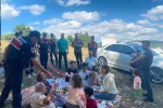 Jandarma ve akademisyenlerden piknikçilere orman yangını uyarısı