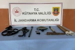 Kaçak kazı malzemeleri ele geçirildi, 2 şüpheli yakalandı 