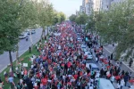 Kahramanmaraş’ta binlerce kişi Filistin’e destek için yürüdü