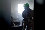Kahramanmaraş’ta ikamet yangını 