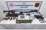 Kahramanmaraş’ta jandarmadan 3 aylık bilanço: 129 silah ele geçirildi, 275 kişi tutuklandı