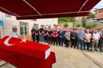 Kalp krizi sonucu hayatını kaybeden Kıbrıs gazisi son yolculuğuna uğurlandı 