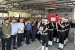Kalp krizi sonucu hayatını kaybeden polis memuru son yolculuğuna uğurlandı 